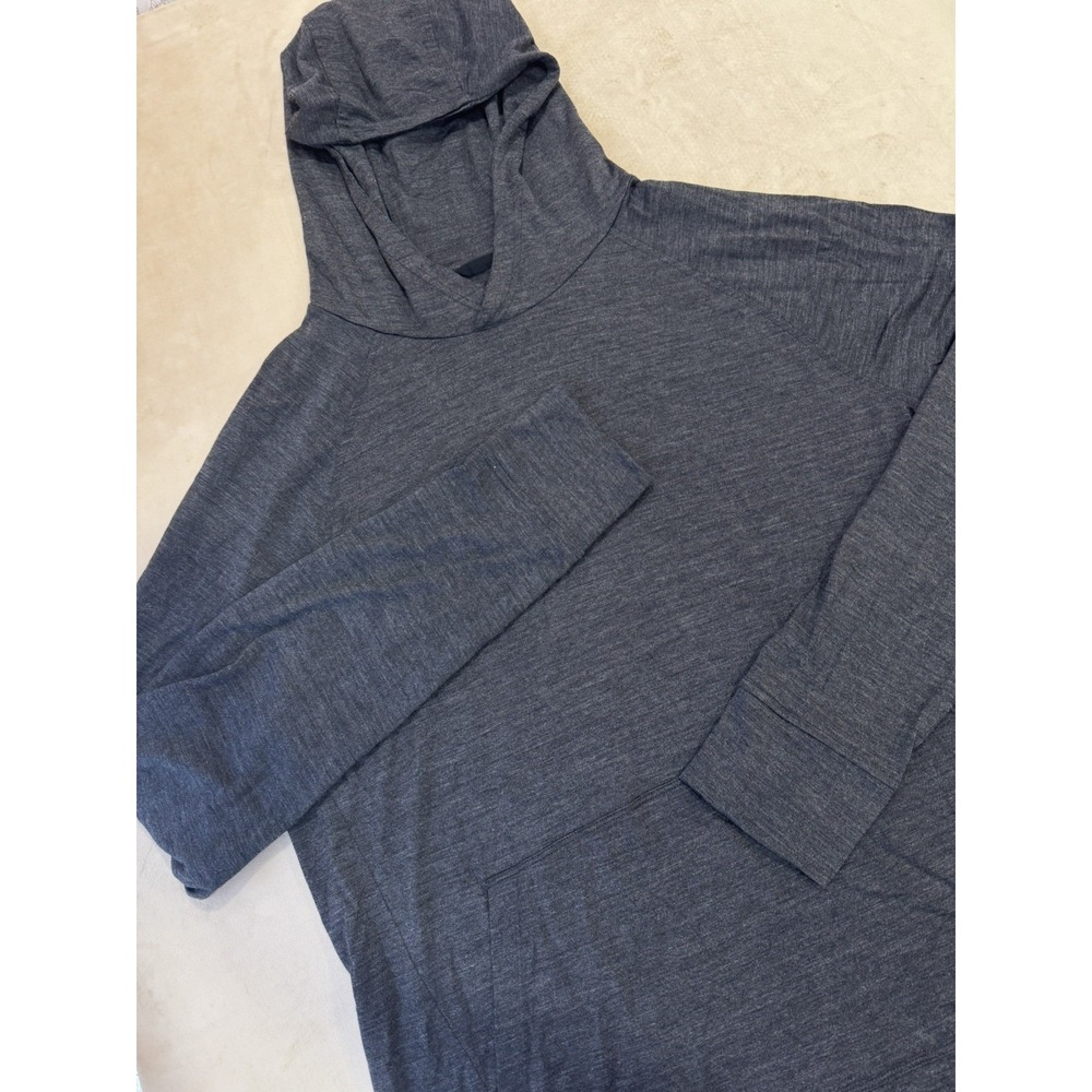 Wool & Prince Sweater Hoodie Dark Grey MSRP $158 Men's XL